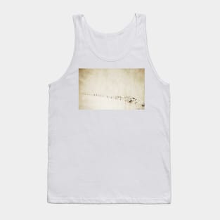 Fence in the Snow Tank Top